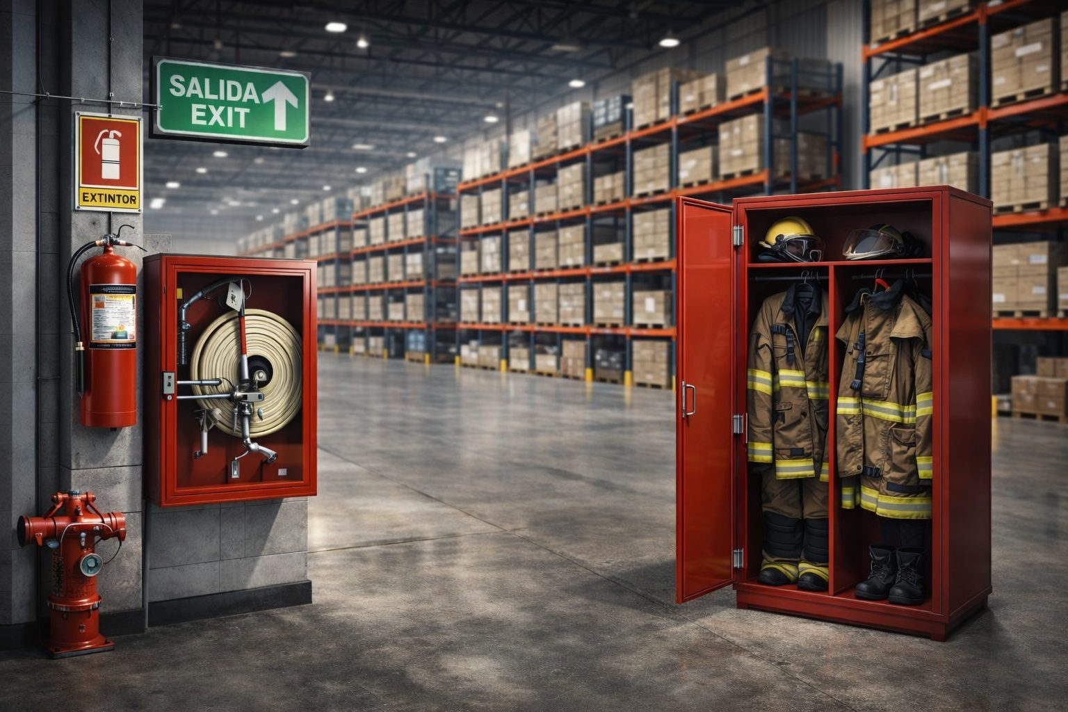 Equipo contra incendio profesional en CDMX y Cancún - Grupo Sardex