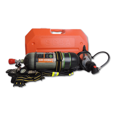 Equipo de respiración autónoma SCBA Sköld Phantöm 60 minutos certificado NFPA para bomberos.