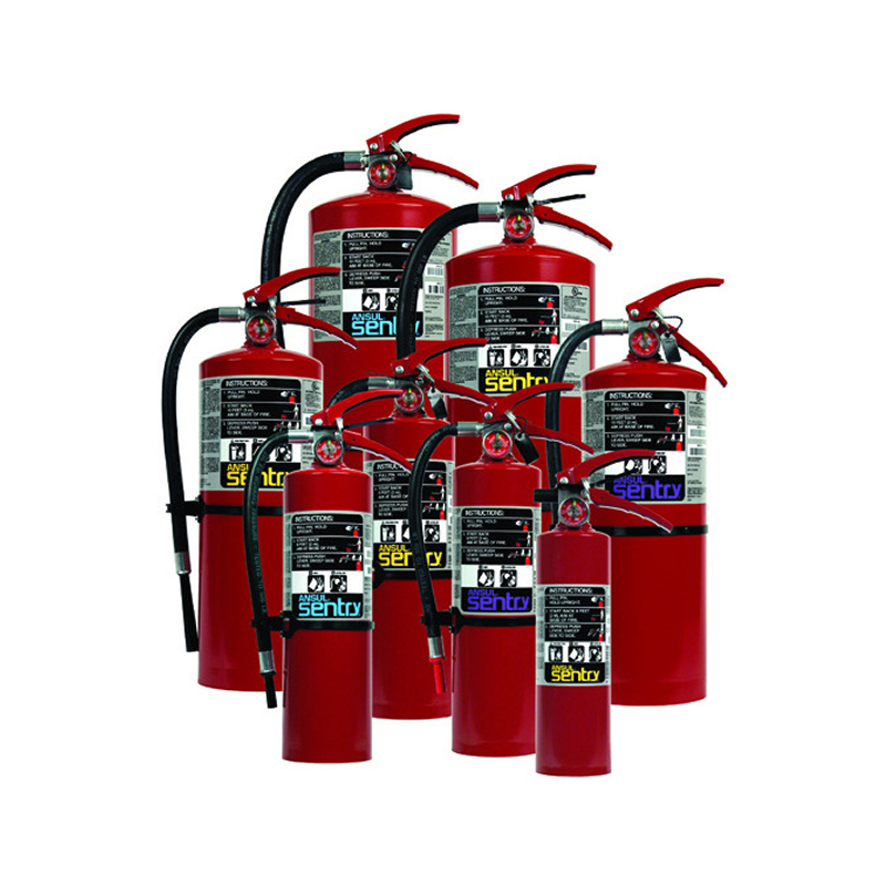 Extintor Ansul SENTRY de polvo químico seco portátil con certificación UL Grupo Sardex.
