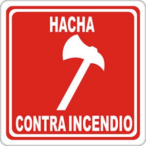 Hacha Contra Incendio