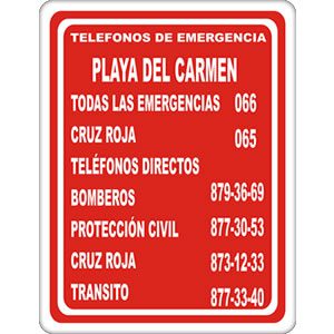 Teléfono Playa del Carmen