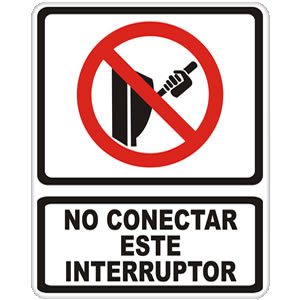No Conectar este Interruptor