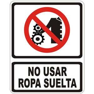 No Usar Ropa Suelta