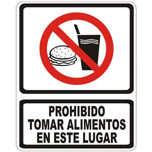 Prohibido Tomar Alimento