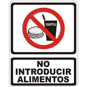 No Introducir Alimento