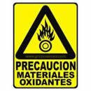 Precaución Materiales Oxidantes