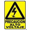 Precaución Alto Voltaje
