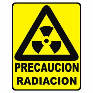 Precaución Radiación