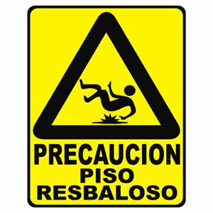 Precaución Piso Resbaloso