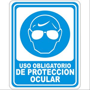 Uso Obligatorio de Protección Ocular
