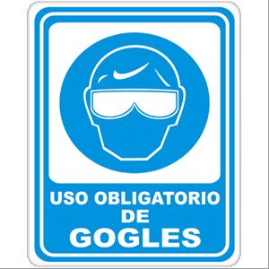 Uso Obligatorio de Gogles