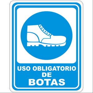 Uso Obligatorio de Botas