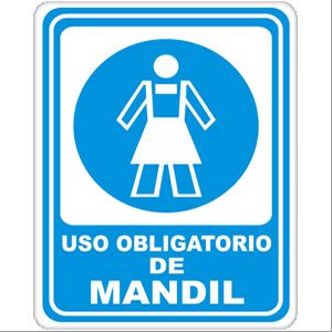 Uso Obligatorio de Mandil