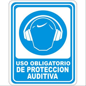 Uso Obligatorio de Protección Auditiva
