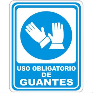 Uso Obligatorio de Guantes
