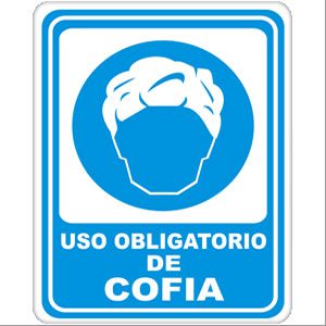 Uso Obligatorio de Cofia
