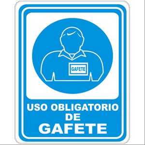 Uso Obligatorio de Gafete