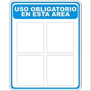 Uso Obligatorio en Esta Área
