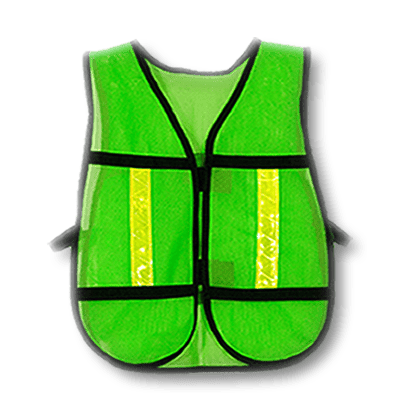 Chaleco Malla Verde Reflejante