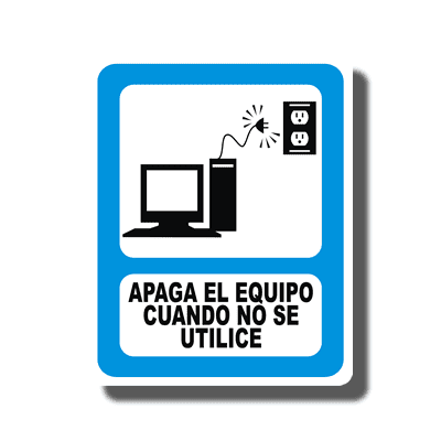Apaga equipo