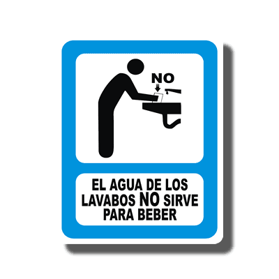 Agua no potable