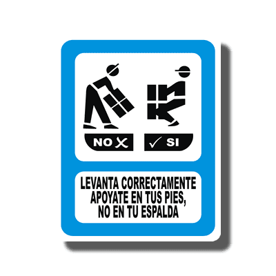 Levanta correctamente