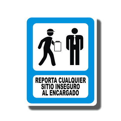 Reporta inseguro