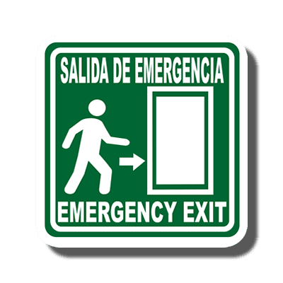 Salida emergencia derecha